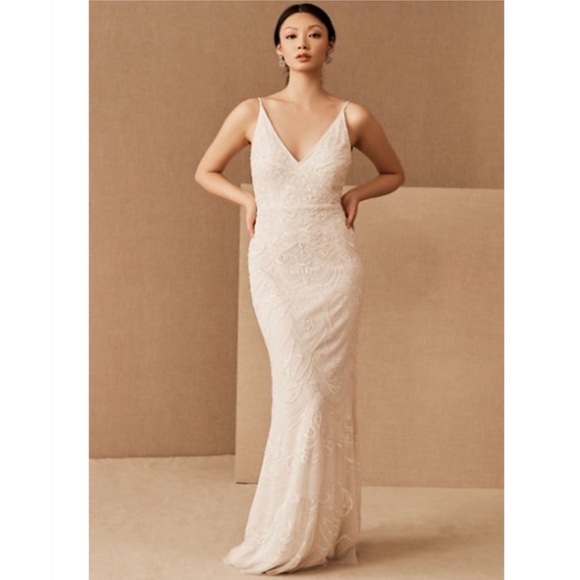 BHLDN Anthropologie Sequins dress - Picture 1 of 5